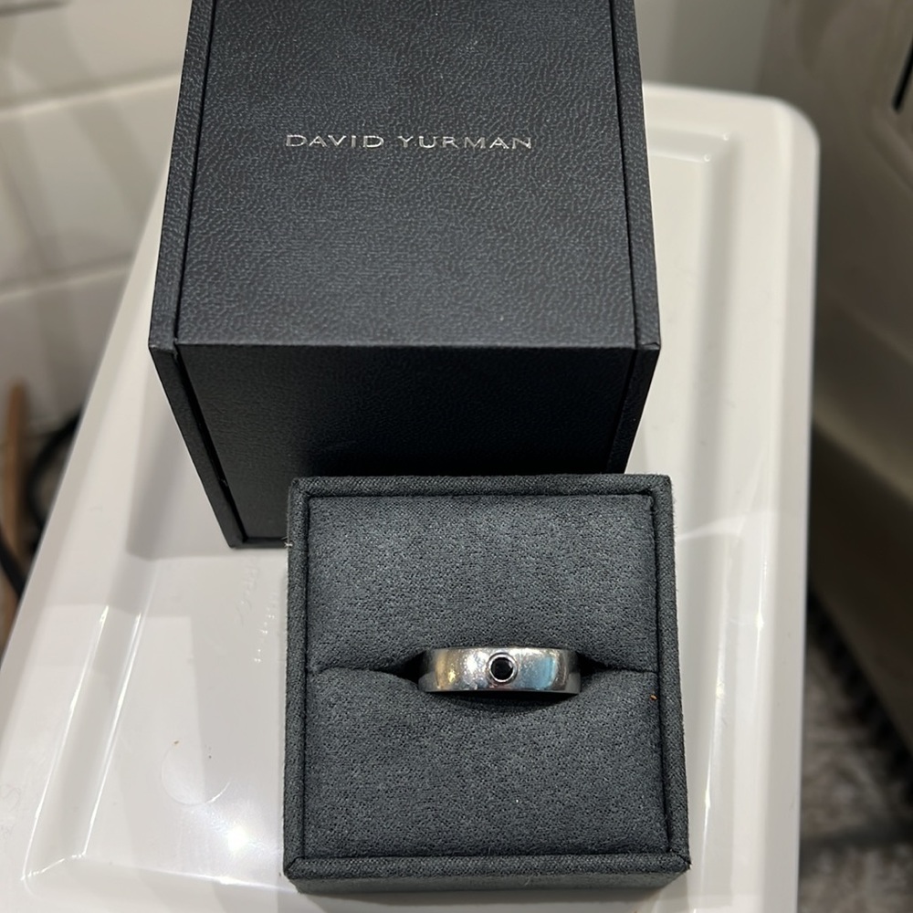 David Yurman Men’s Diamond ring